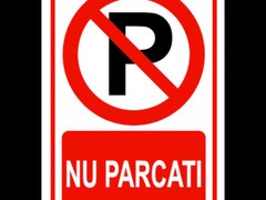 Indicator pentru marcarea parcari interzise